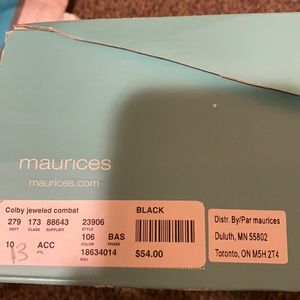 Maurices brand boots size 10